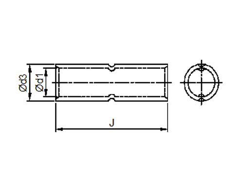 Standard Barrel Butt Splice Diagram