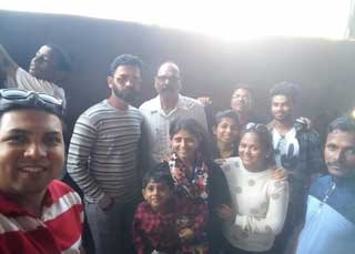 Staff Enjoying Picnic along with their Family Members