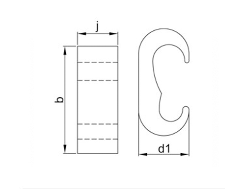 Offset E Type C-Connectors Daigram